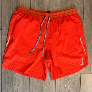 Nike Dri-FIT Orange Athletic Shorts